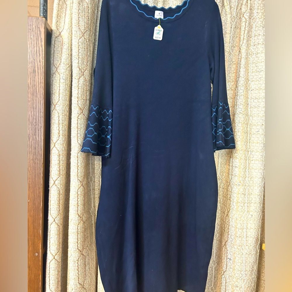 🛍️ Dress Barn ladies xl  blue dress